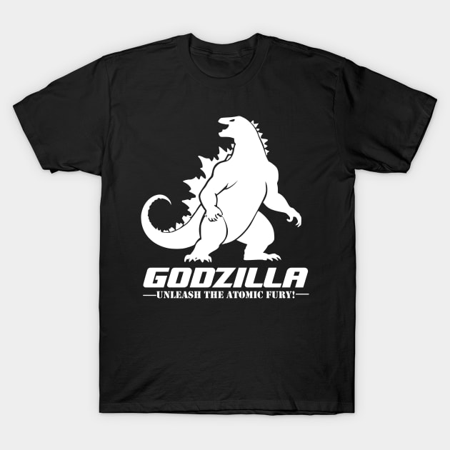 Godzilla unleash the atomic fury T-Shirt by AOAOCreation